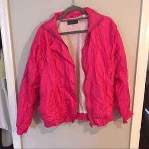 Hot pink 80s jacket